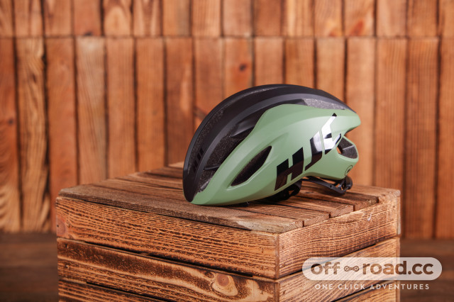 grey road bike helmet